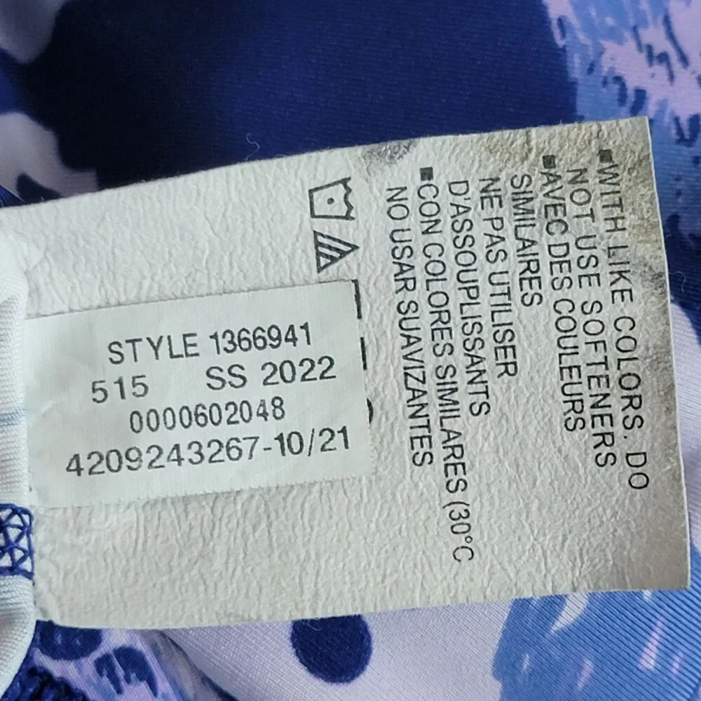 Under Armour Leggings Womens XL Bluish Purple Breathelux Print Athletic #1366941 - Picture 14 of 14